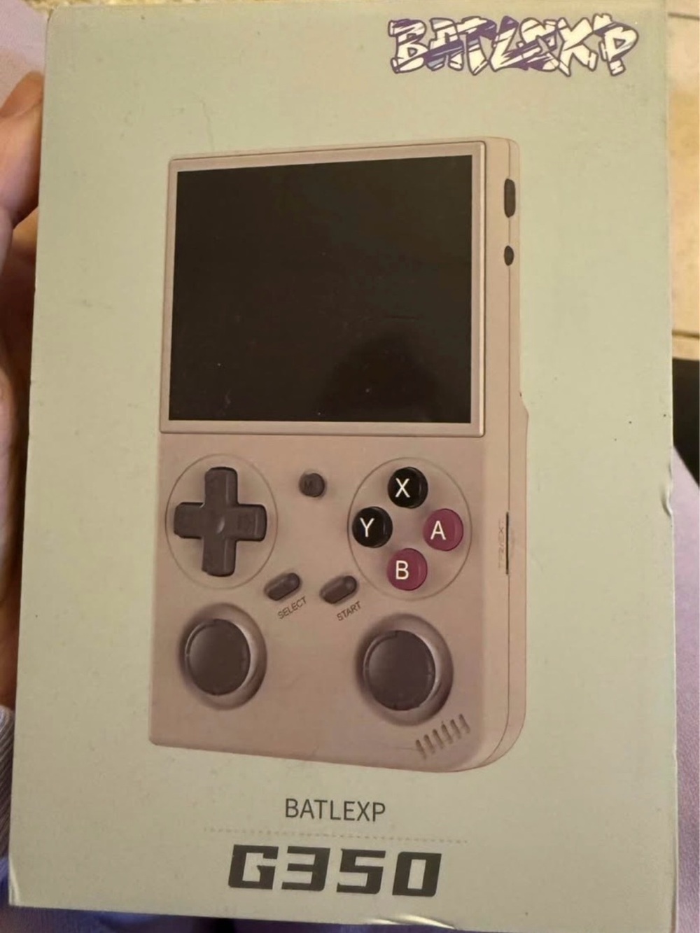 G350 Handheld Retro Game Console - Pink